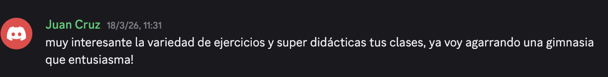Testimonio de alumno 10