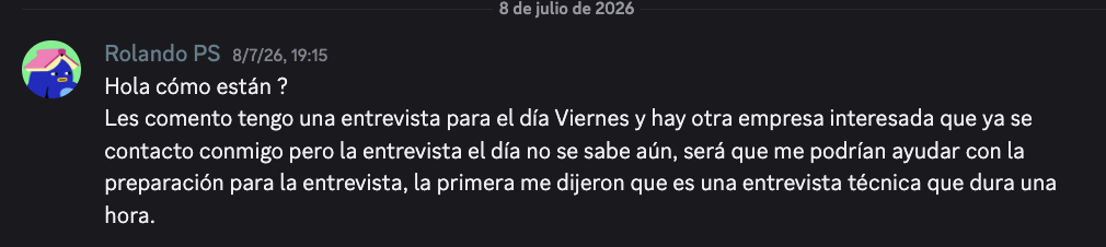 Testimonio de alumno 21